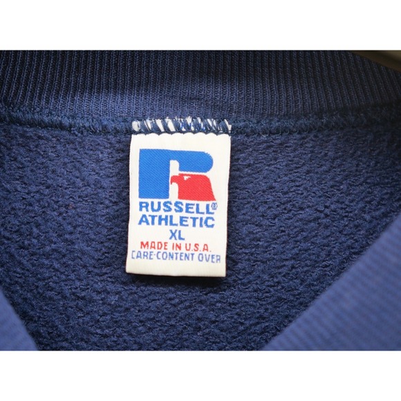 Vintage Dallas‎ Cowboys Sweatshirt Mens XL Blue Russell Athletic Sweater 90s - Picture 5 of 9